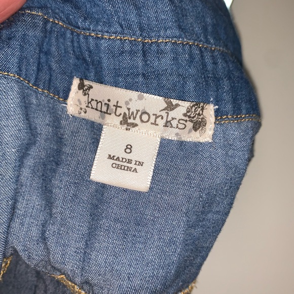 Knitworks Bottoms Knitworks Girls Sleeveless Jumpsuit Size 8 Poshmark